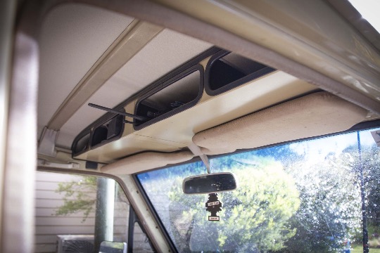 Troopy Roof Console
